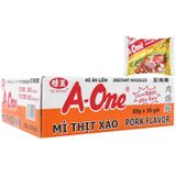  Mì A-One vị thịt xào gói 85g 