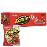  Mì ăn liền Koreno vị bò cay lốc 5 gói x 73g 