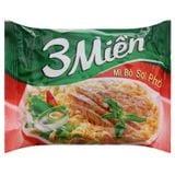  Mì bò sợi phở 3 Miền thùng 30 gói x 65g 