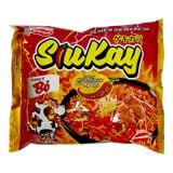  Mì cay SiuKay hương vị bò thùng 24 gói x 127g 