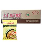  Mì chay Lá Bồ Đề rau nấm lốc 5 gói x 65g 