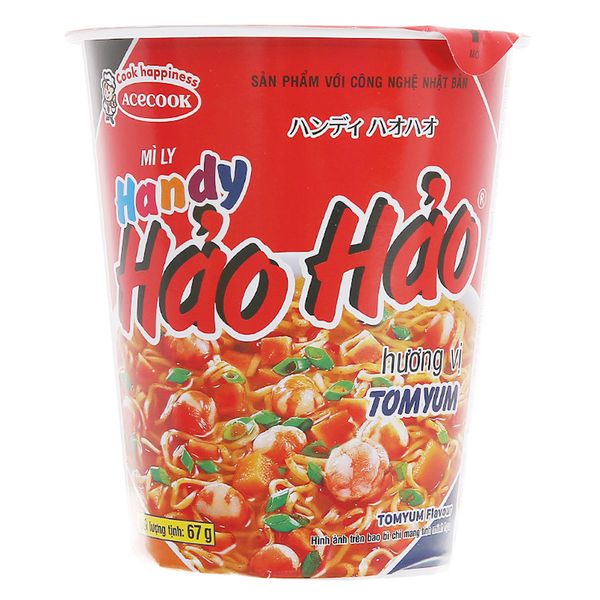  Mì Handy Hảo Hảo Tomyum ly 67g 