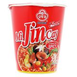  Mì Jin Ottogi vị cay thùng 15 ly x 65g 