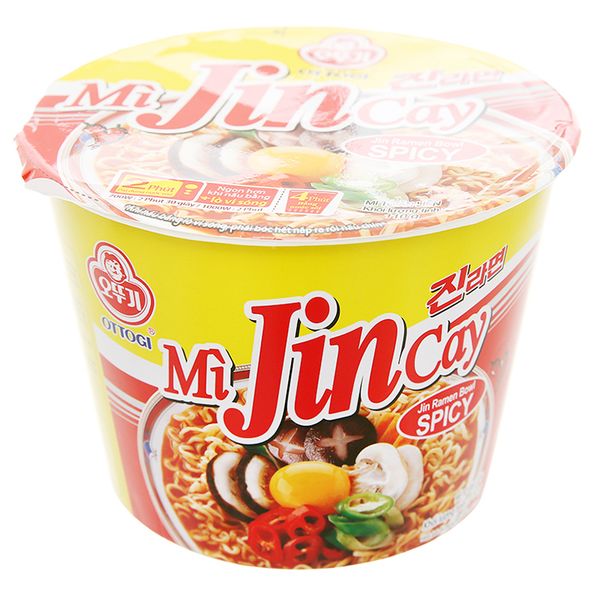  Mì Jin Ottogi vị cay tô 110g 