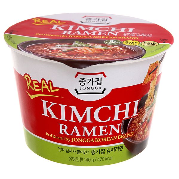  Mì Jongga Kim Chi Ramen tô 140g 