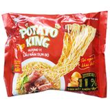  Mì khoai tây Acecook Potato King vị lẩu nấm sụn bò thùng 24 gói x 85g 