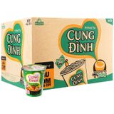  Mì khoai tây Cung Đình lẩu tôm chua cay thùng 24 ly x 65g 