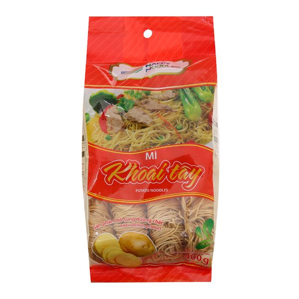  Mì khoai tây Happy Noodles gói 400g 