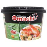  Mì khoai tây Omachi tôm chua cay 5 sao hộp 90g 