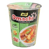  Mì khoai tây Omachi tôm chua cay Thái thùng 24 ly x 66g 