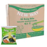  Mì không chiên New Way rong biển thùng 30 gói x 70g 