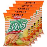  Mì không chiên Nissin 365 tôm chua cay lốc 5 gói x 68g 