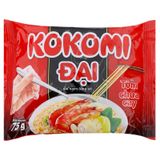  Mì Kokomi Đại tôm chua cay thùng 30 gói x 75g 