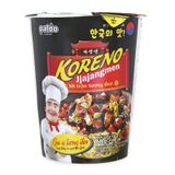  Mì ly trộn Koreno Jjajangmen tương đen ly 68g 