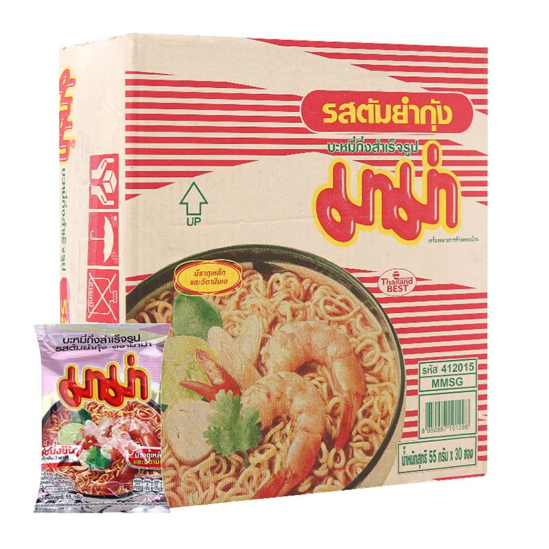  Mì Mama hương vị tôm Tom Yum gói 55g 