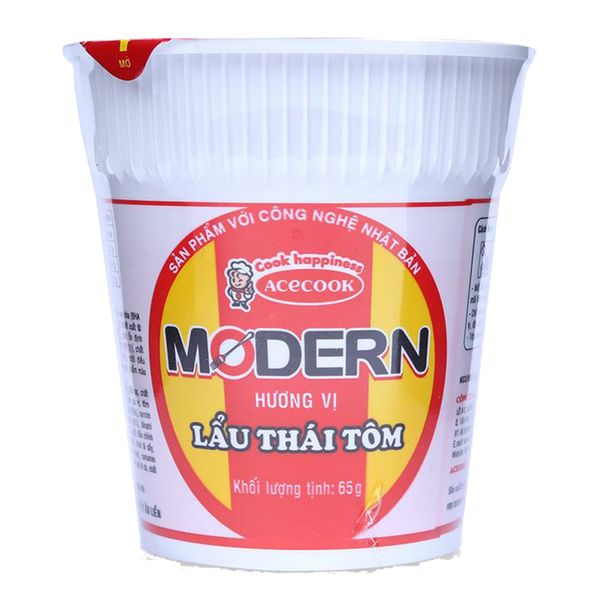  Mì Modern lẩu Thái tôm ly 65g 