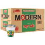  Mì Modern thịt xào thùng 24 ly x 65g 