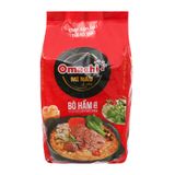  Mì nấu 4 phút Omachi vị bò hầm lốc 10 gói x 100g 