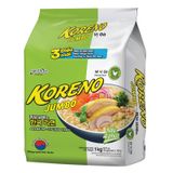  Mì nấu Jumbo Koreno vị gà thùng 10 gói x 1kg 