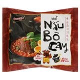  Mì nấu Omachi vị bò cay thùng 24 gói x 100g 