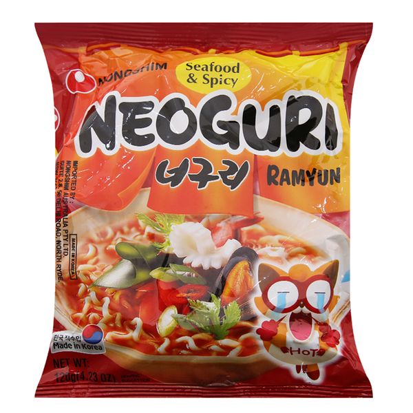  Mì Nongshim Neoguri hải sản cay gói 120g 