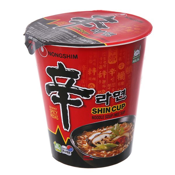  Mì Nongshim Shincup cay ly 68g 