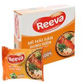  Mì Reeva hải sản rong biển thùng 30 gói x 85g 