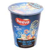 Mì Reeva lẩu nấm hải sản thùng 24 ly x 65g 