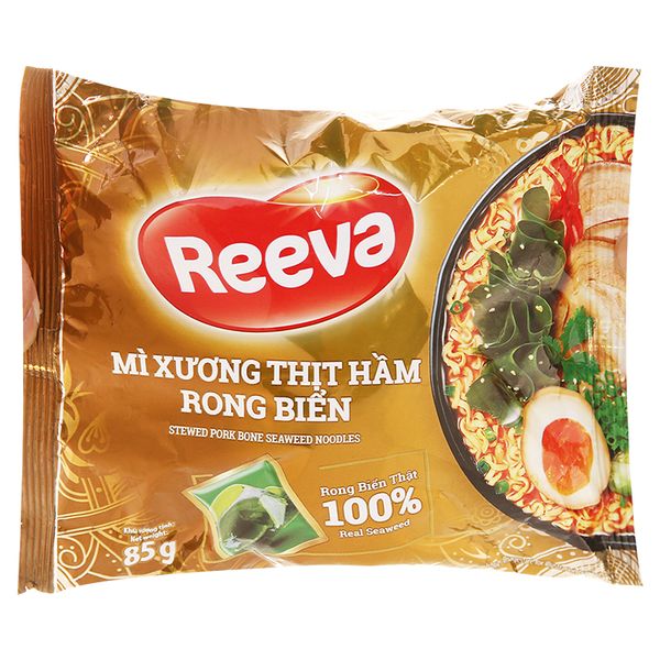  Mì Reeva xương thịt hầm rong biển gói 85 g 