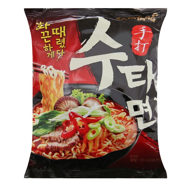  Mì Samyang Sutah Ramen bò cay gói 120g 