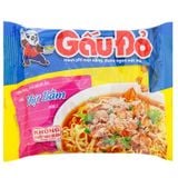  Mì thịt bằm hành phi Gấu Đỏ gói 64g 