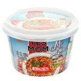  Mì trộn có cây thịt Yes Mom vị xốt cà chua spaghetti thùng 12 tô x 116g 