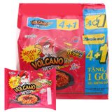  Mì trộn xào Koreno Volcano vị gà lốc 5 gói x 118g 