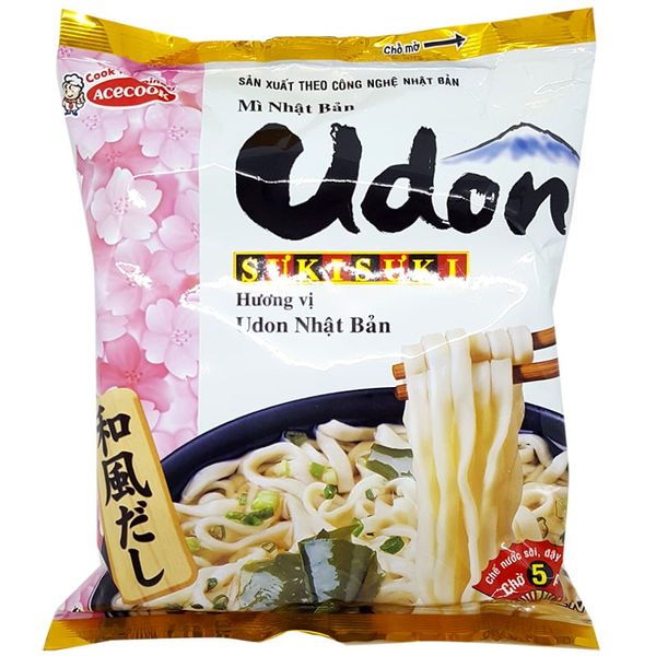  Mì Udon SưkiSưki vị truyền thống gói 75g 