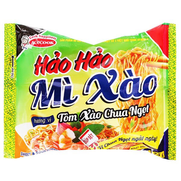  Mì xào khô Hảo Hảo tôm chua ngọt gói 75g 