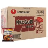  Mì xào khô Nongshim Neoguri hải sản cay thùng 32 gói x 137g 