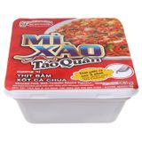  Mì xào khô Táo Quân thịt bằm xốt cà chua khay 85g 