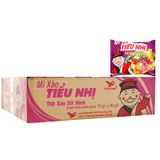  Mì xào khô Tiểu Nhị thịt xào sốt hành thùng 30 gói x 72g 