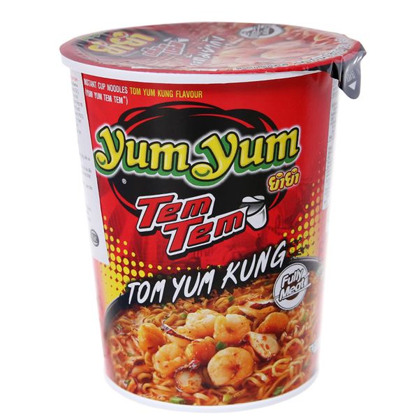  Mì YumYum Tom Yum Kung chua cay nước trong ly 60g 