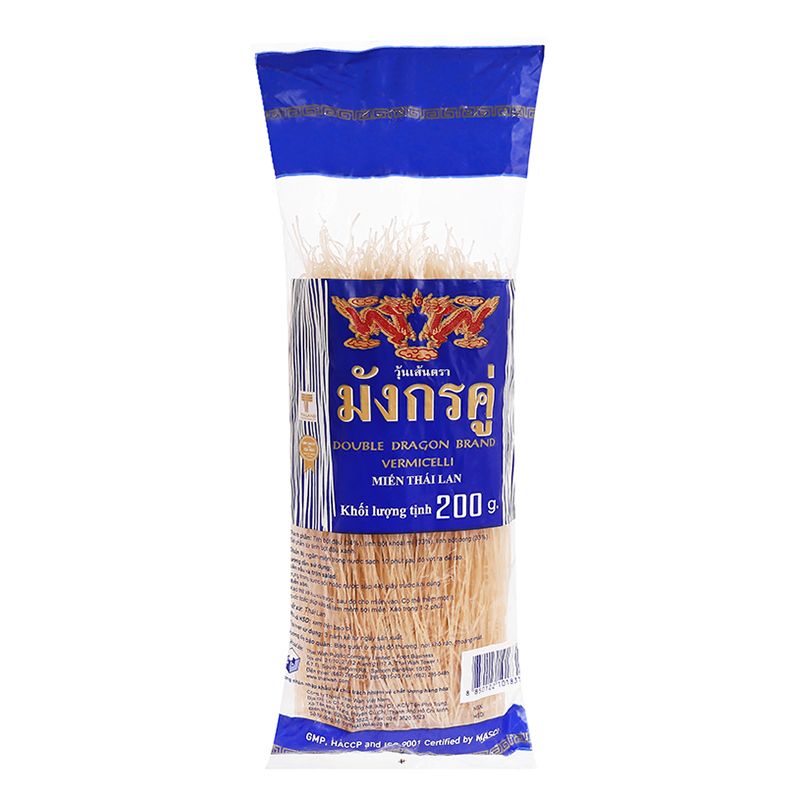  Miến Thái Lan Double Dragon Thai Wah gói 200g 
