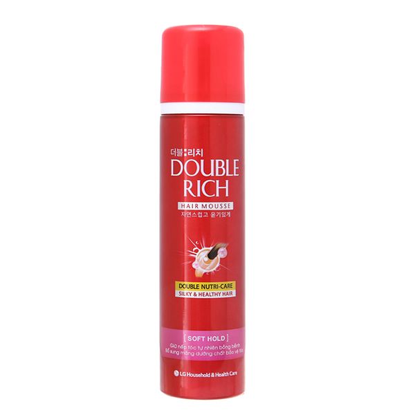  Mousse dưỡng tóc Double Rich bồng bềnh 150ml 