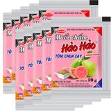  Muối chấm trái cây hải sản Hảo Hảo vị chua cay túi 50 gói  x 10 g 