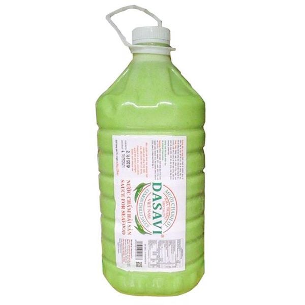  Muối chanh ớt xanh Nha Trang Dasavi bình 6,5 Kg 