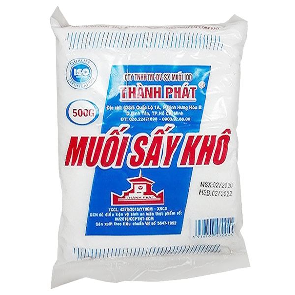  Muối sấy khô Thành Phát gói 500g 