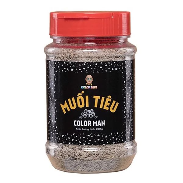  Muối tiêu Color Man hũ 200g 