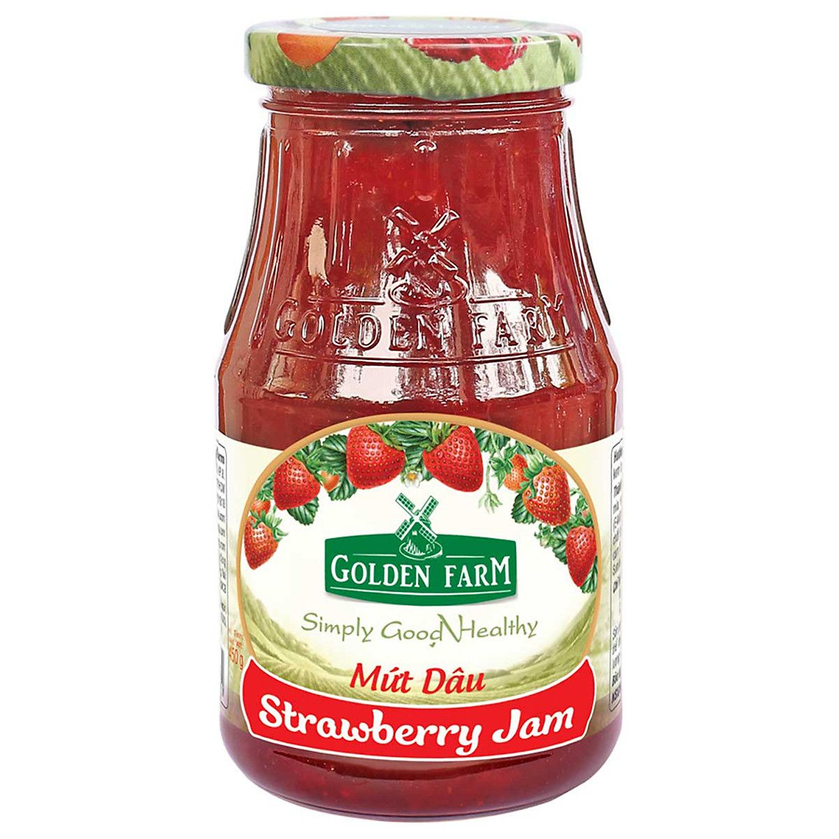  Mứt dâu Jam Golden Farm xô 5 kg 