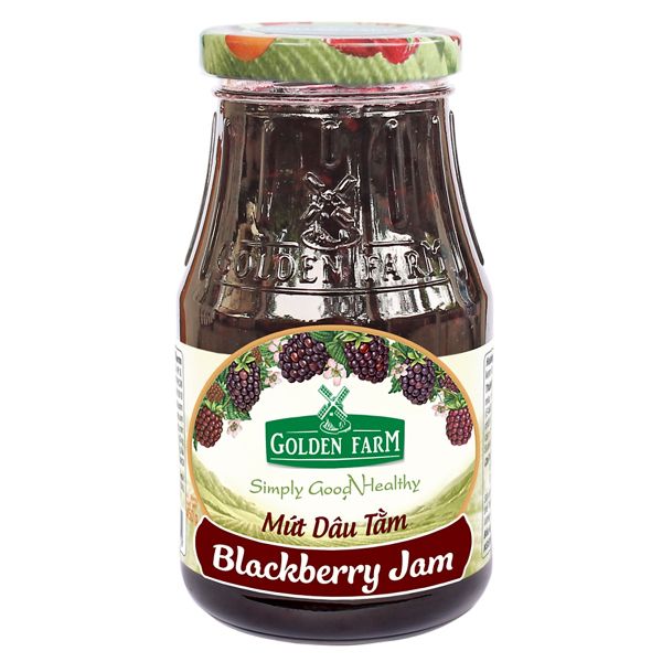  Mứt dâu tằm Jam Golden Farm hũ 450g 