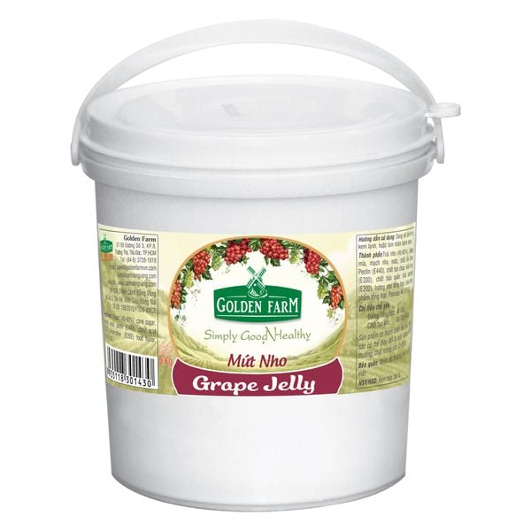  Mứt nho Jam Golden Farm xô 5 kg 