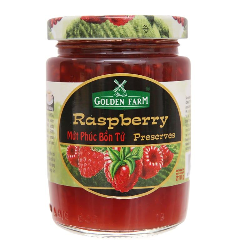  Mứt phúc bồn tử Preserves Golden Farm hũ 450g 