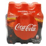  Nước giải khát có ga Coca Cola lốc 6 x 390 ml 